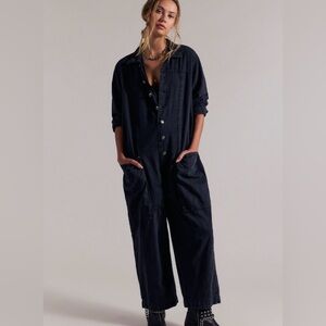 Free People We The Free Margarita Jumpsuit Wide Leg